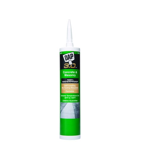 Dap 3 Self Leveling Concrete 9 Oz Gray Paintable Advanced Sealant Caulk