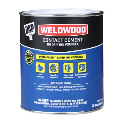 Dap Weldwood Off White Contact Cement Construction Adhesive