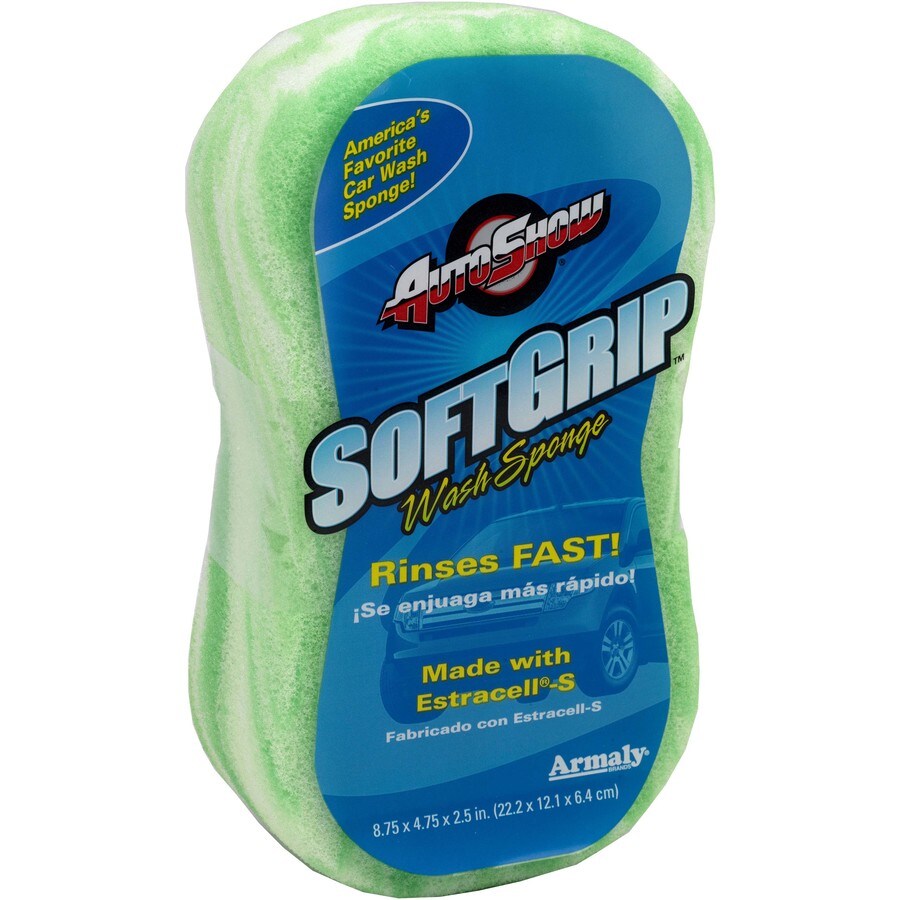 AutoShow Polyurethane Car Wash Sponge in the Sponges & Scouring Pads department at