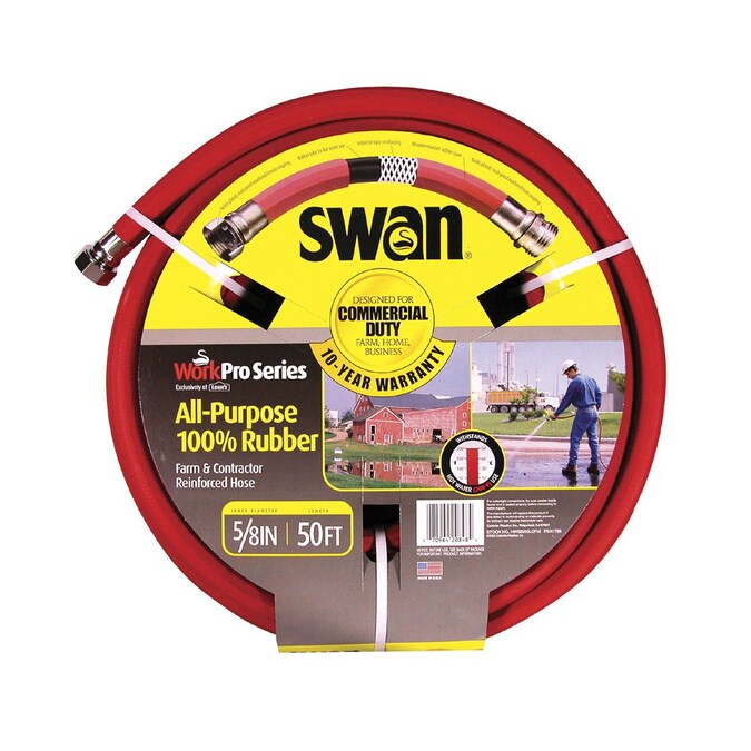 Swan 5 8 X 50 All Purpose 100 Rubber Water Hose Lowes Inventory swan-5-8-x-50-all-purpose-100-rubber-water-hose-lowes-inventory