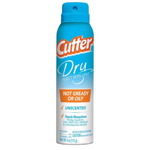 Cutter Dry 4oz All Purpose Outdoor Bug Spray in the Insect Repellents