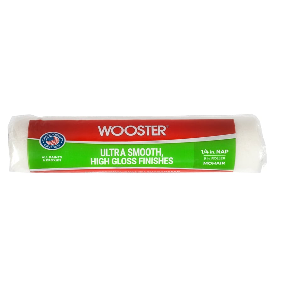 Wooster 9 In X 1 4 Woven Mohair Paint Roller Cover At Lowes Wooster 9 In X 1 4 Woven Mohair Paint Roller Cover