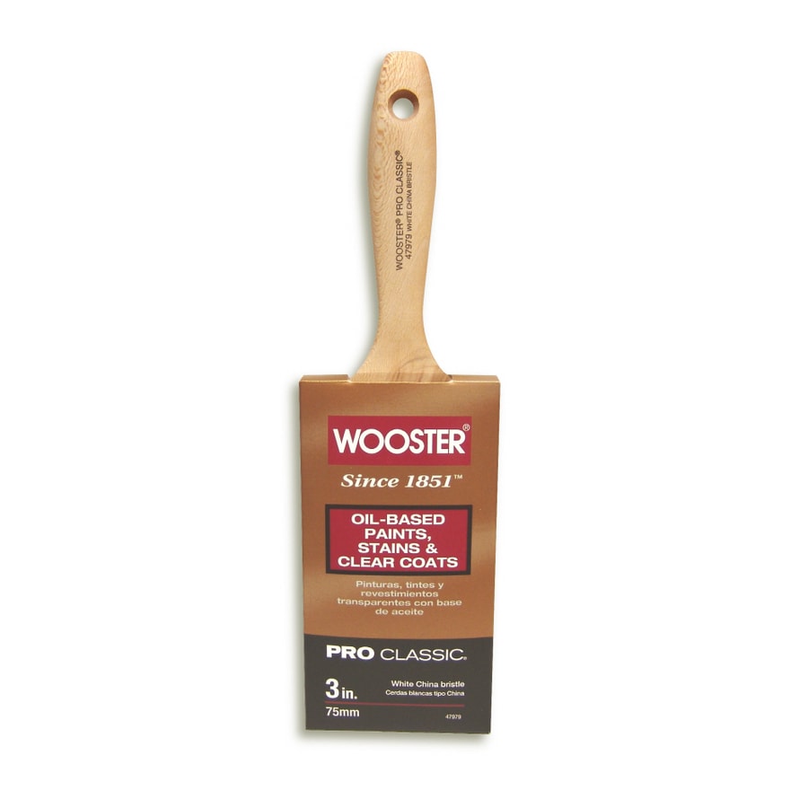 Wooster 3" Oil Paints Trim Brush at