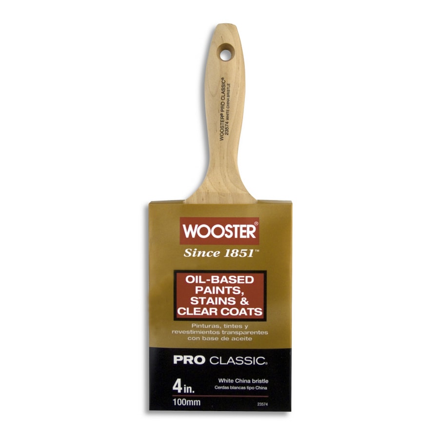 Wooster Paint Brush 4 inch Round Swirl Texture Finish Pole Mount 