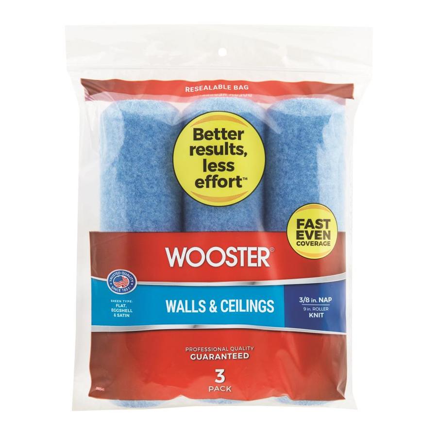 Wooster LR716-9 WOOSTER 9 3/8-IN BLUE COV 3-CT