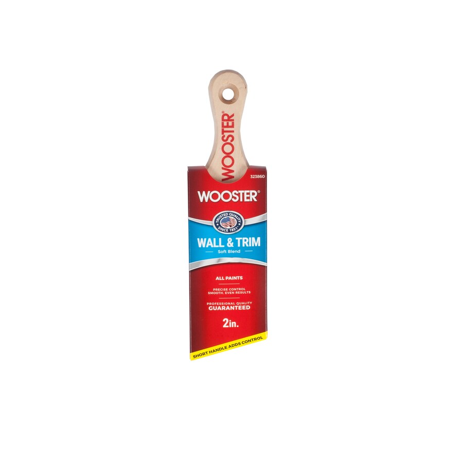 Wooster Polyester Angle 2 In Paint Brush At Lowes Wooster Polyester Angle 2 In Paint Brush