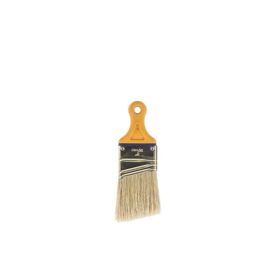 Blue Hawk 2in Natural Bristle Polyester Blend Angle Paint Brush at