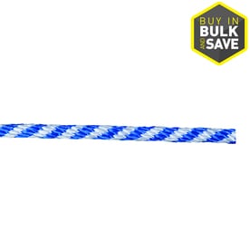 Blue Hawk Braided Polypropylene Rope (By-the-Foot)