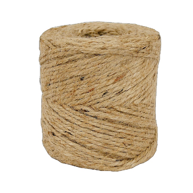Lehigh 1/16-in x 190-ft Natural Twisted Jute Rope in the Packaged Rope  department at