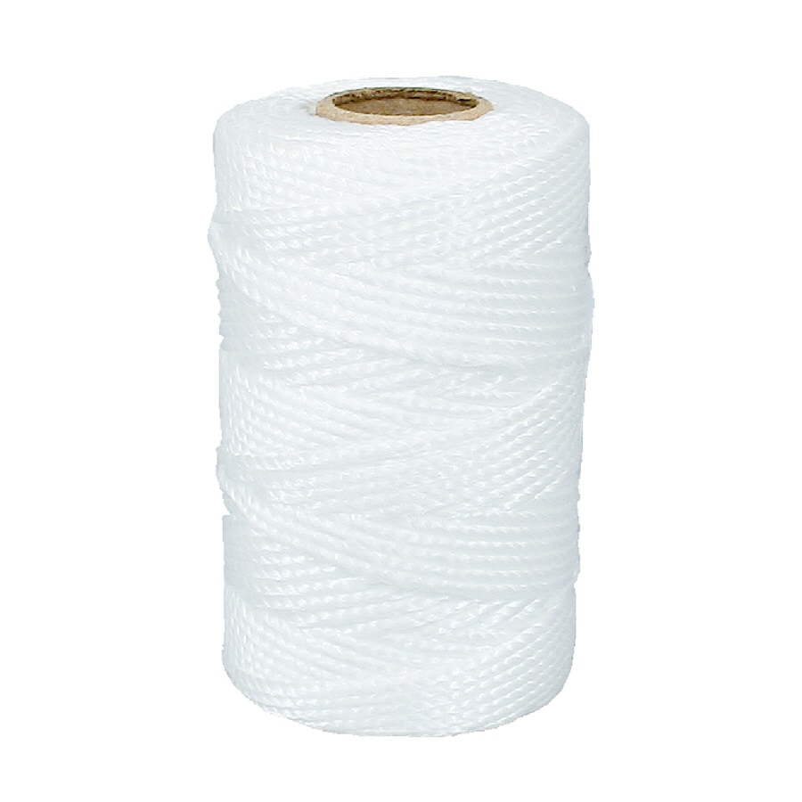 Lehigh 1/4-in x 100-ft White Twisted Nylon Rope in the Packaged