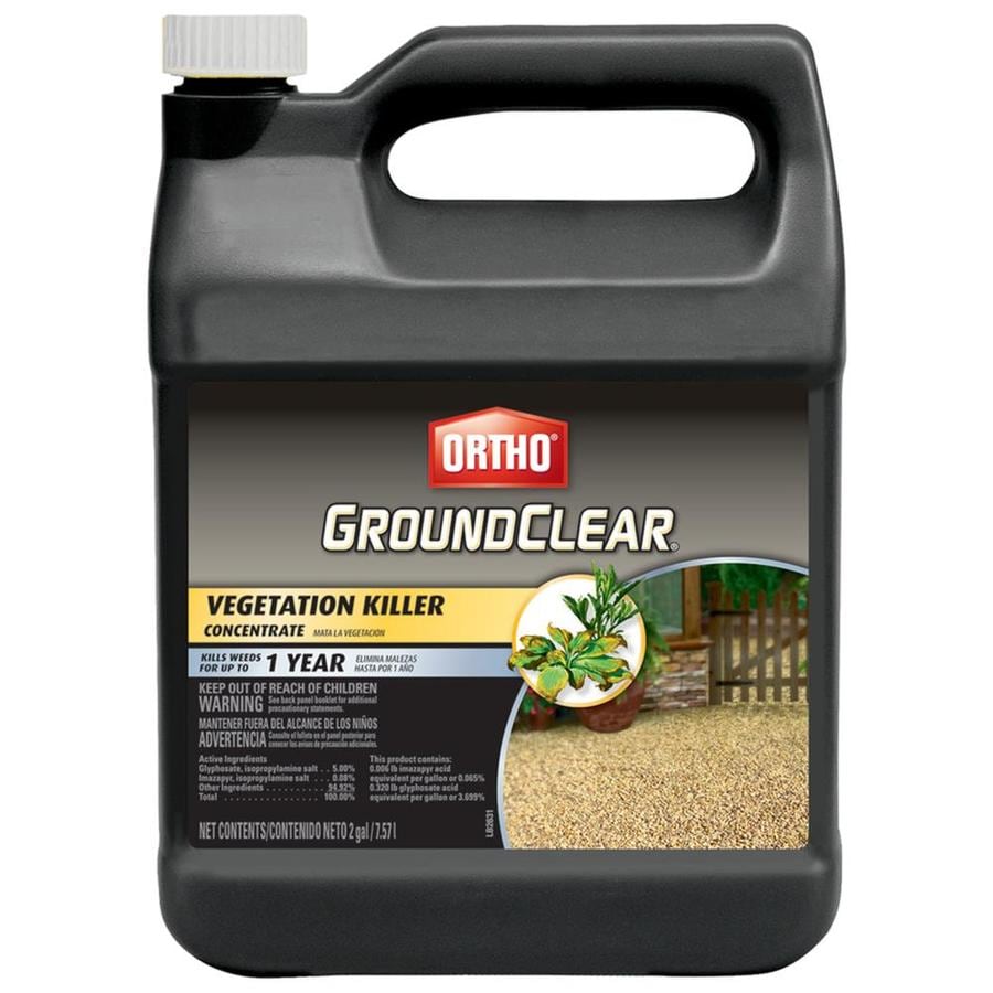 ORTHO GroundClear 2-Gallon Concentrated Weed & Grass Killer at Lowes.com