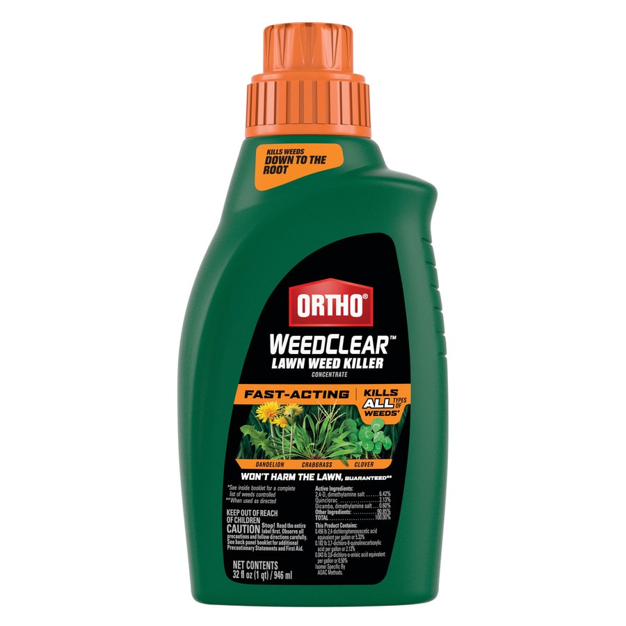 ORTHO WeedClear Northern 32fl oz Concentrated Lawn Weed Killer in the