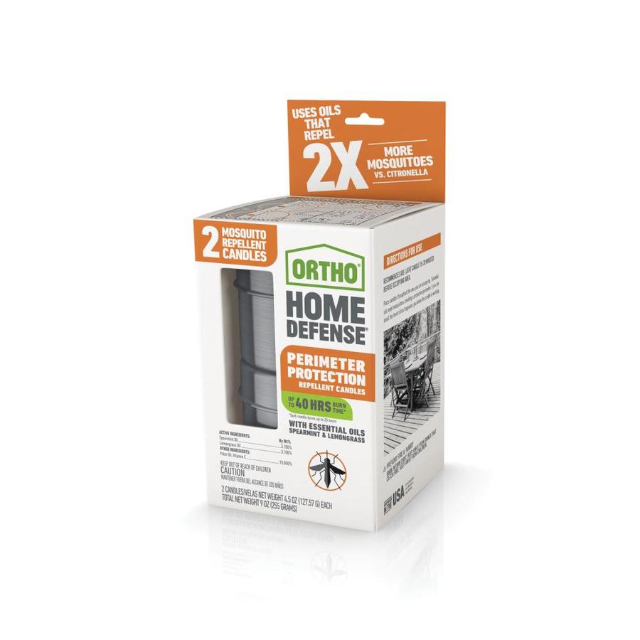 Ortho Home Defense Insect Repellent Candle For Mosquitoes 4.5 oz