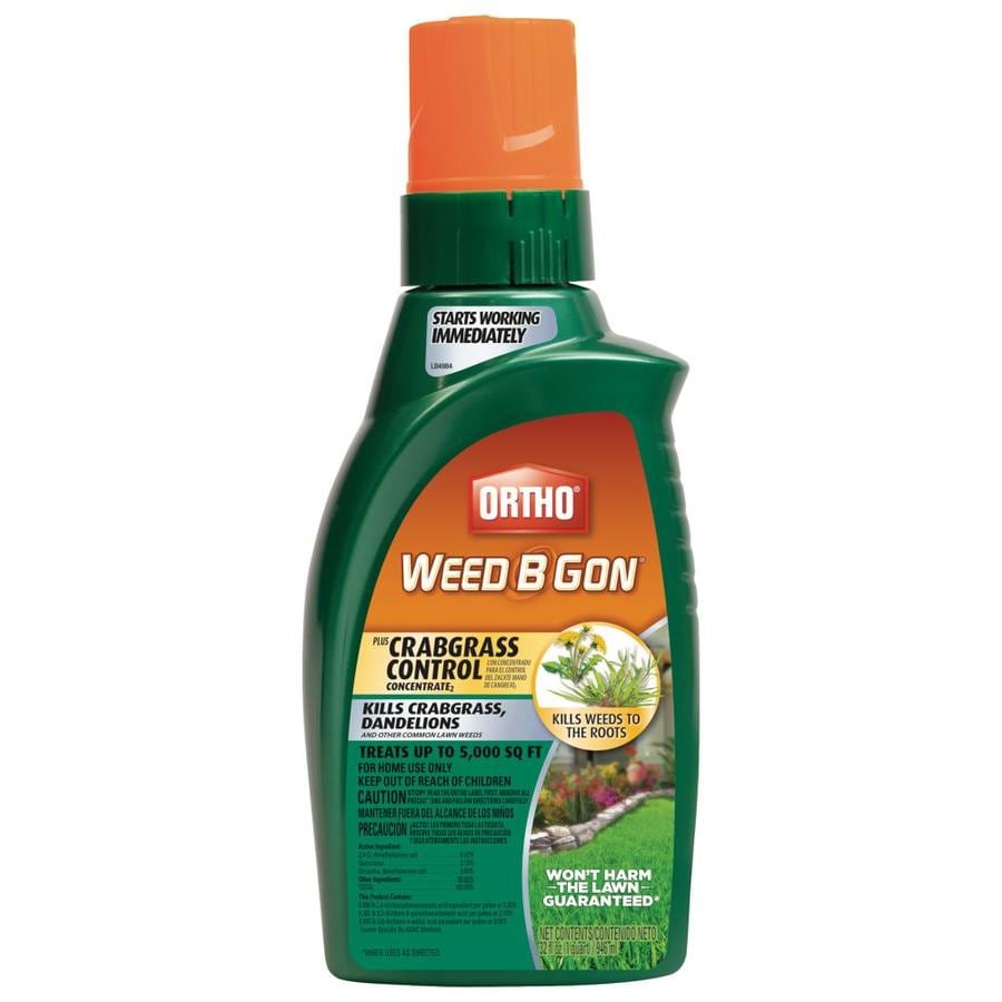 Shop ORTHO Weed B Gon 32oz Weed Killer Plus Crabgrass Control at