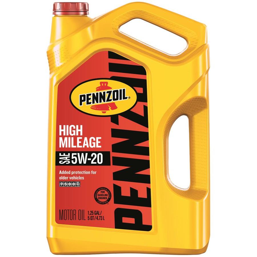 Pennzoil PZL 5W20 HM 5QT in the Motor Oil & Additives department at