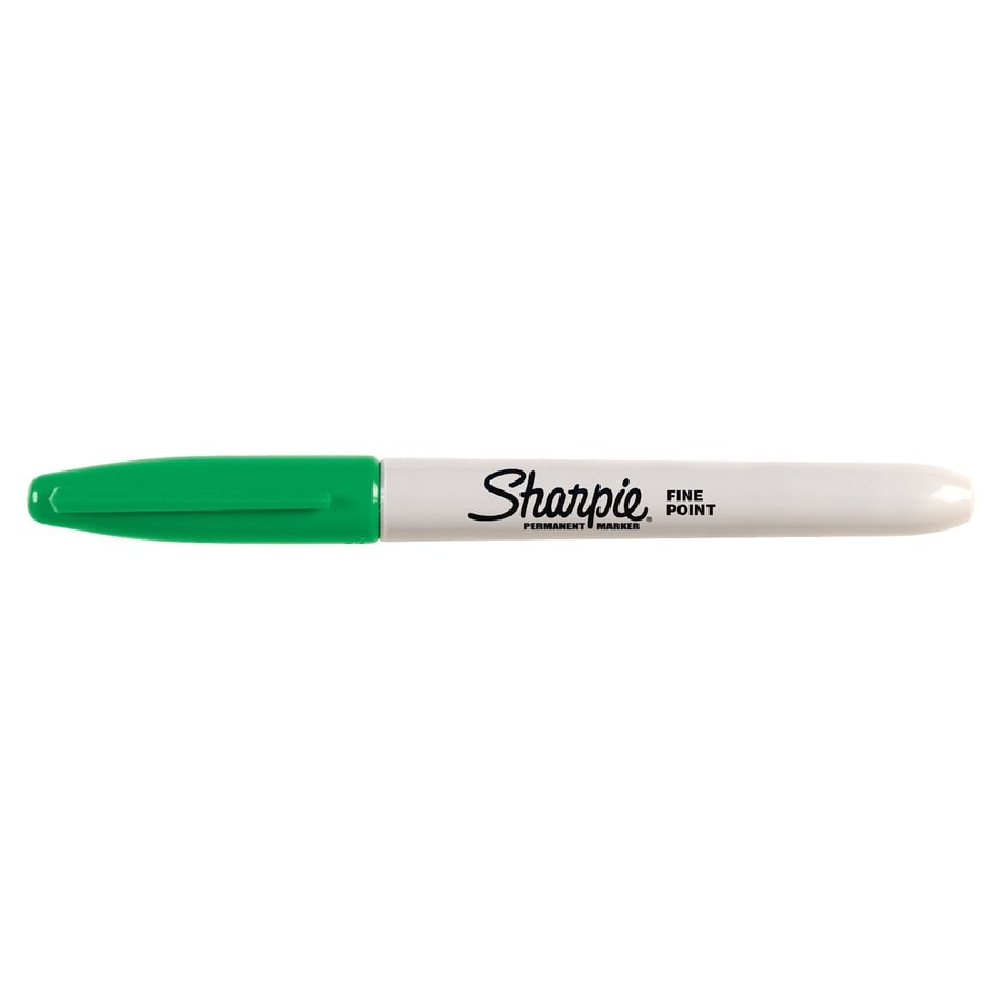 Sharpie Fine Point Permanent Marker Argyle Green 12 Pack