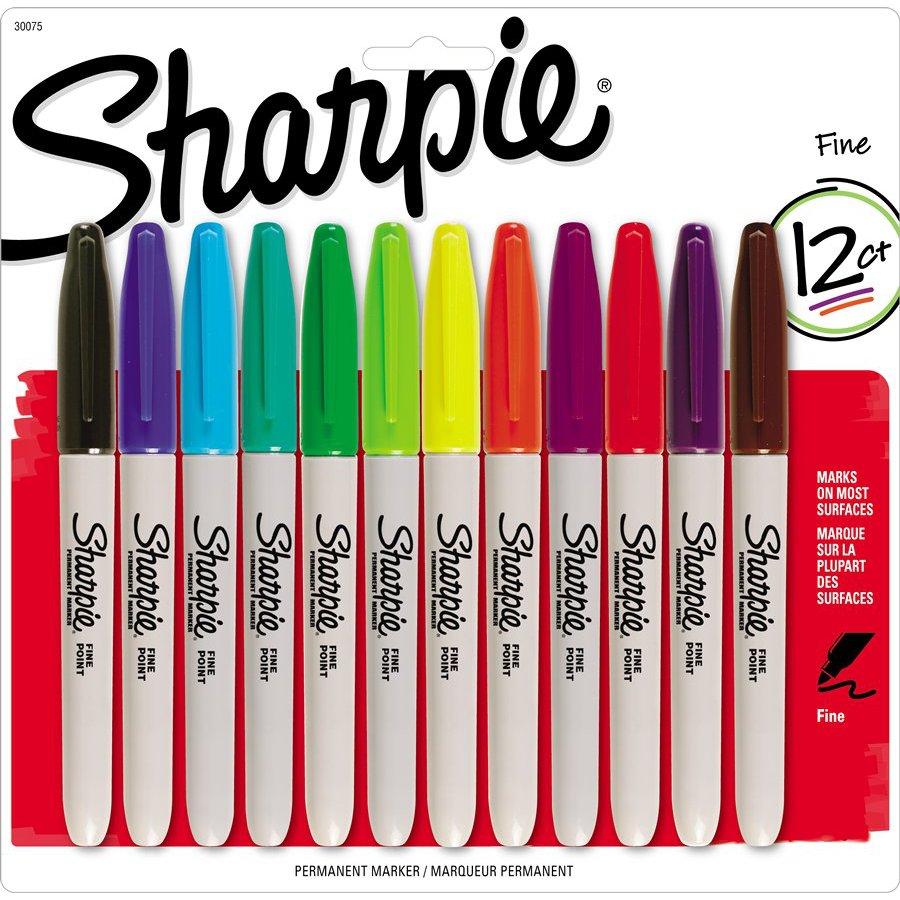 Sharpie 12ct Sharpie Fine Tip Assortme At Lowes.com