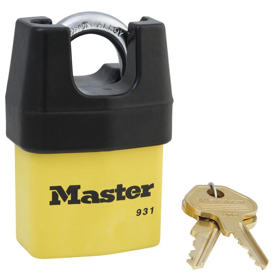 Master Lock 2.125-in Steel Keyed Padlock in the Padlocks department at ...