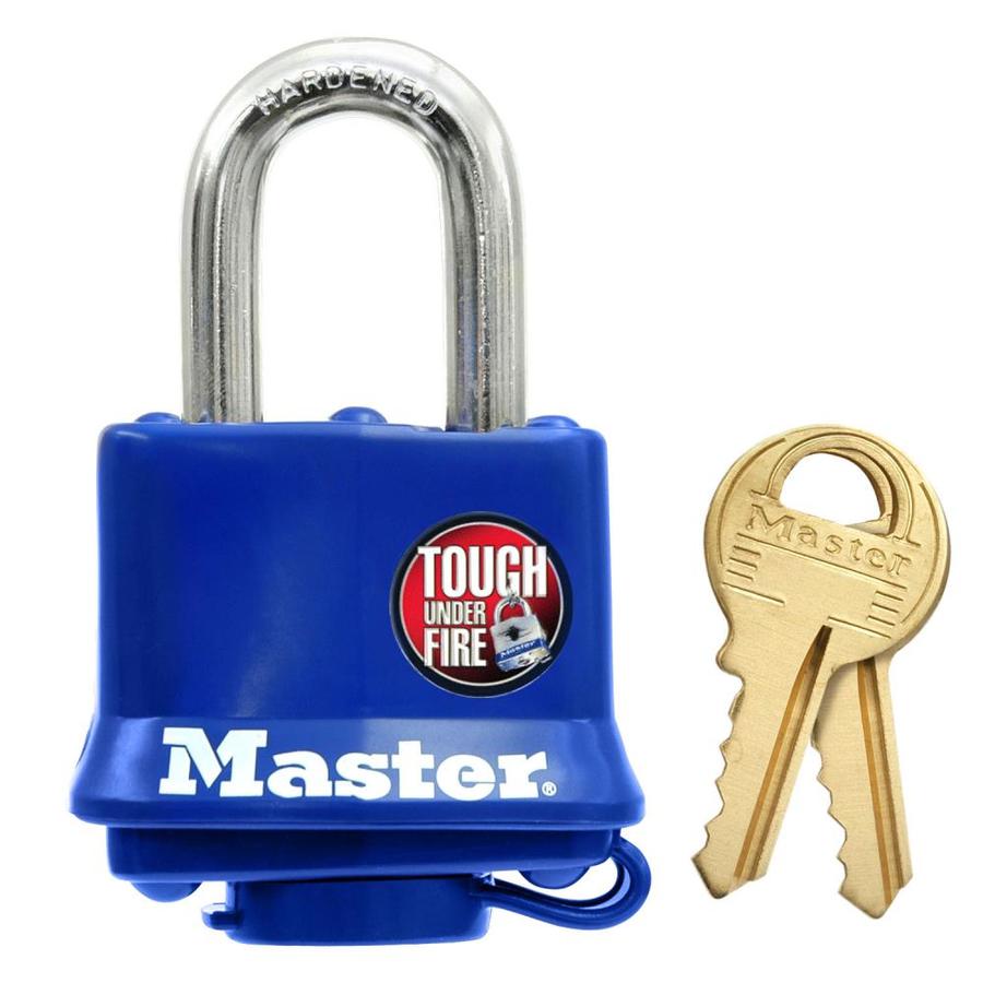 Master Lock 1.936in Steel Keyed Padlock in the Padlocks department at
