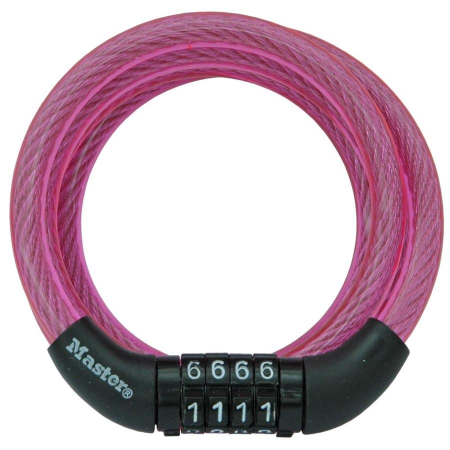 Combination cable lock 4 ft