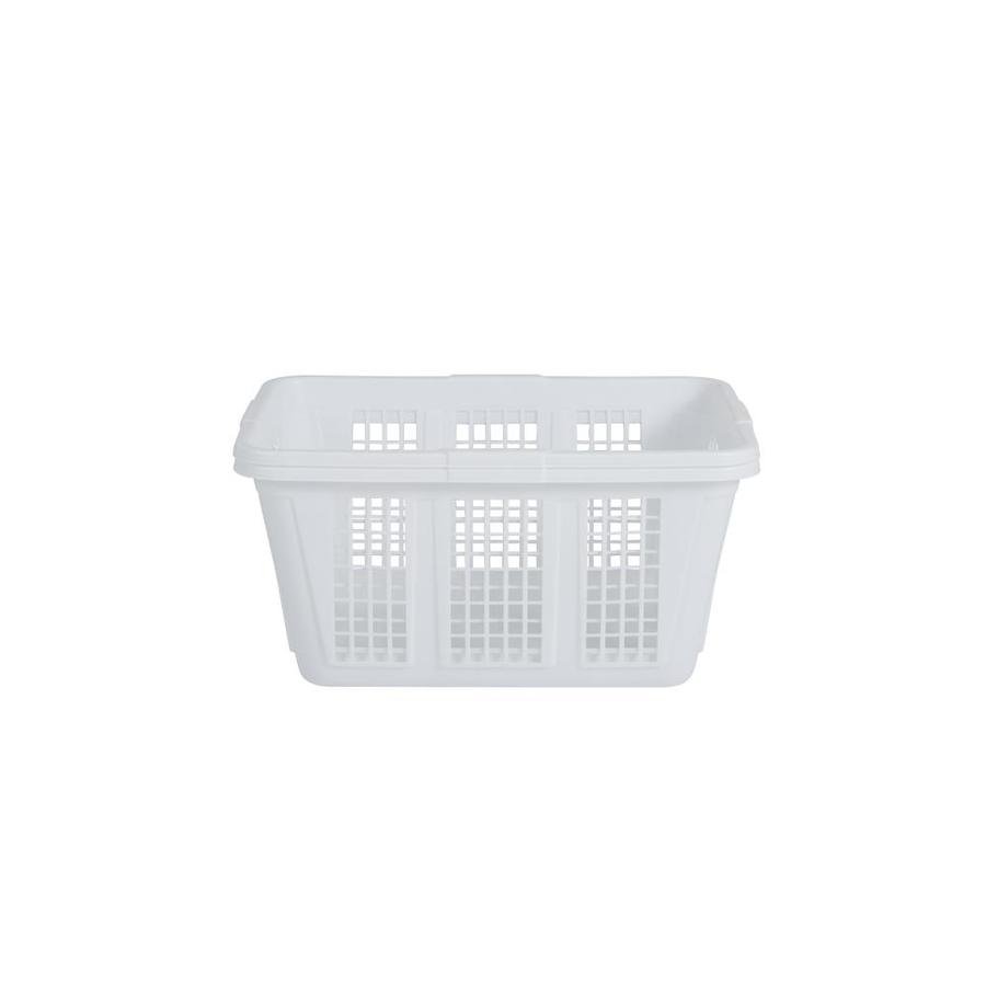 Rubbermaid 1.65-Bushel Plastic Laundry Basket in the Laundry Hampers ...