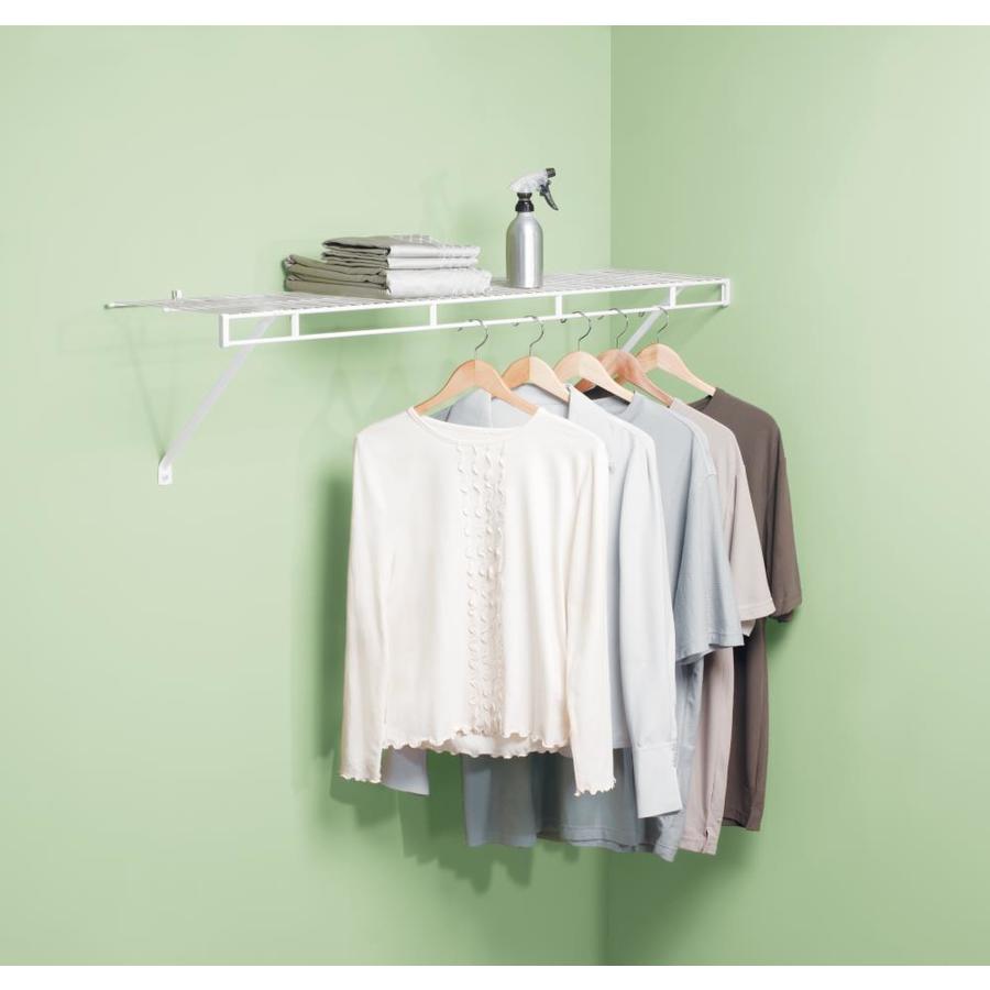 wire rack shelving closet