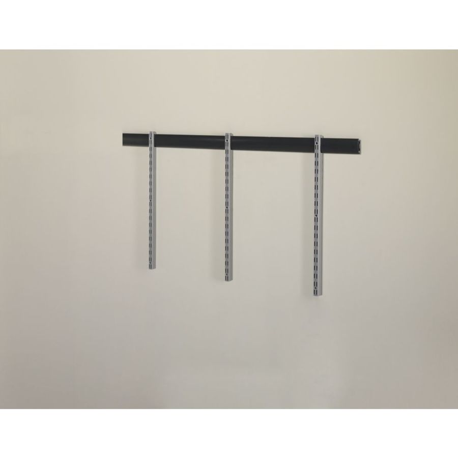 Rubbermaid FastTrack Garage 25-in Satin Nickel Steel Multipurpose ...