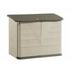 Rubbermaid Olive/Sandstone Resin Outdoor Storage Shed 