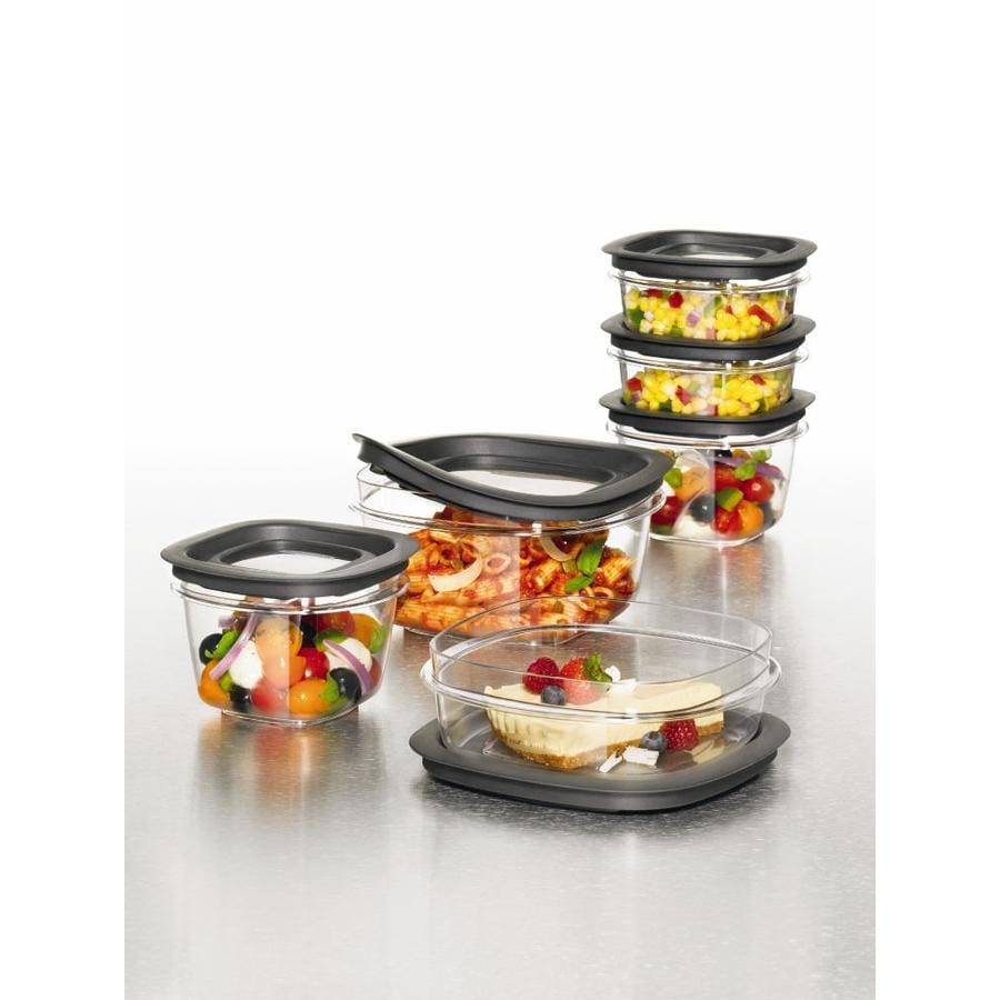 Rubbermaid 10 or More Piece Plastic Food Storage Container