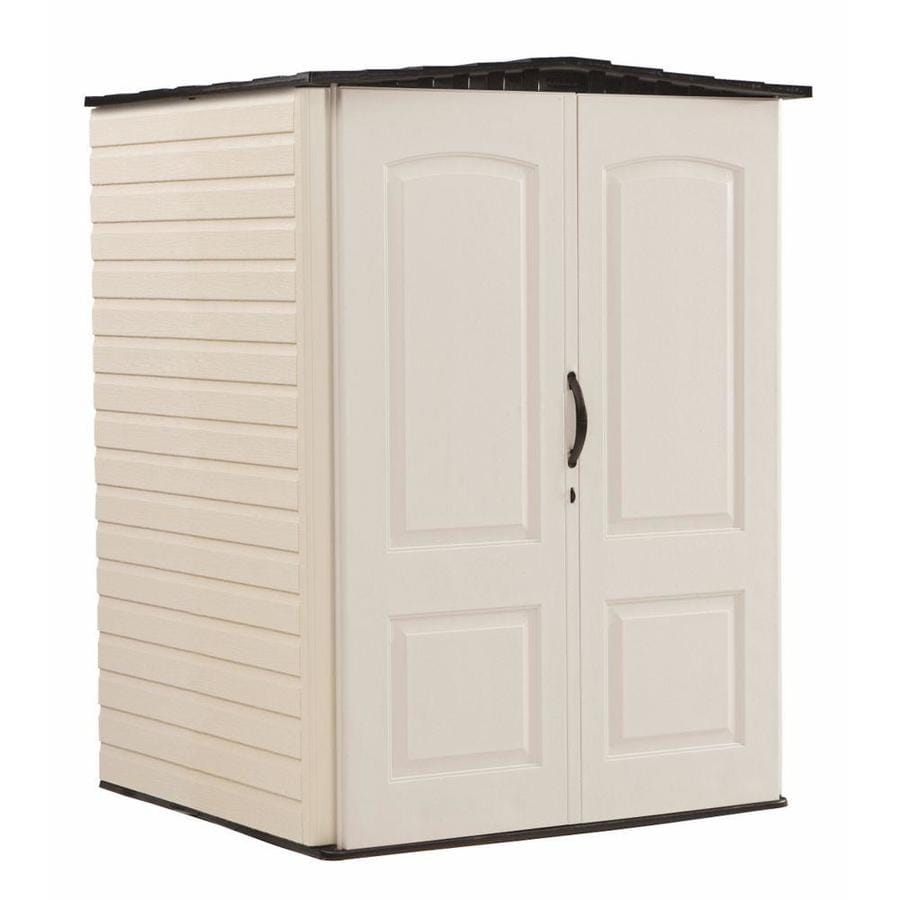 Shop Rubbermaid Storage Shed (Common: 5-ft x 4-ft; Actual Interior 