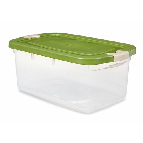 clear rubbermaid totes