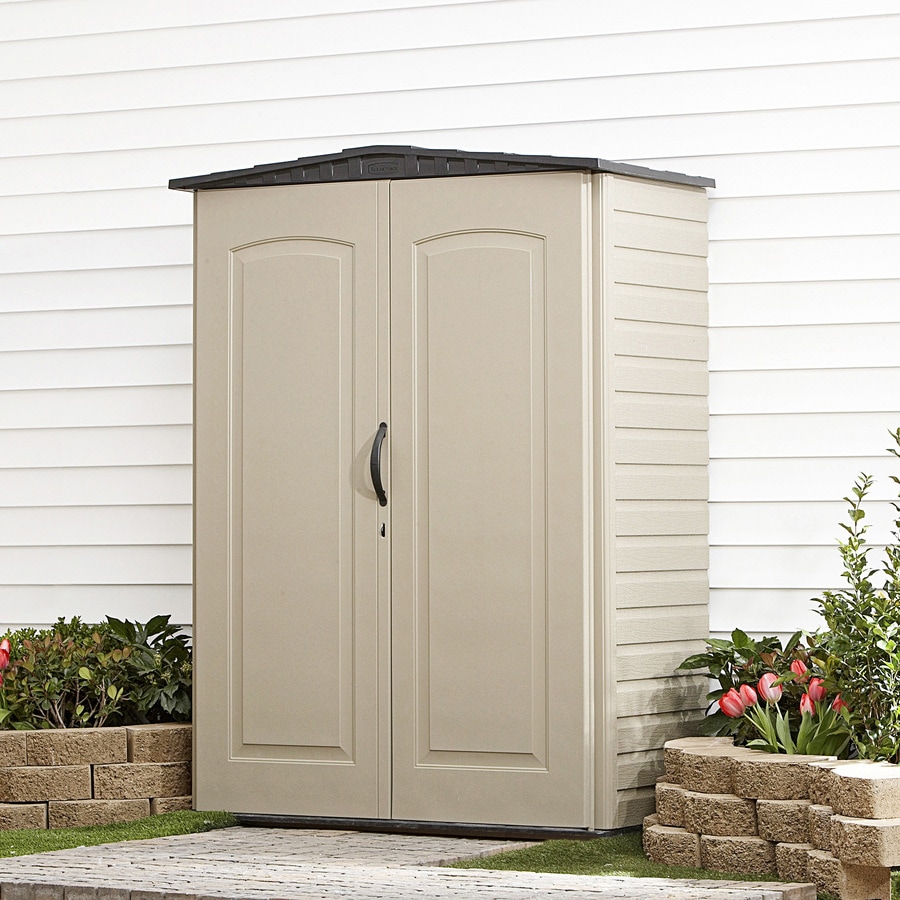 Rubbermaid FG5L10LWFMONX Vinyl-Resin-Storage-Buildings - View #8