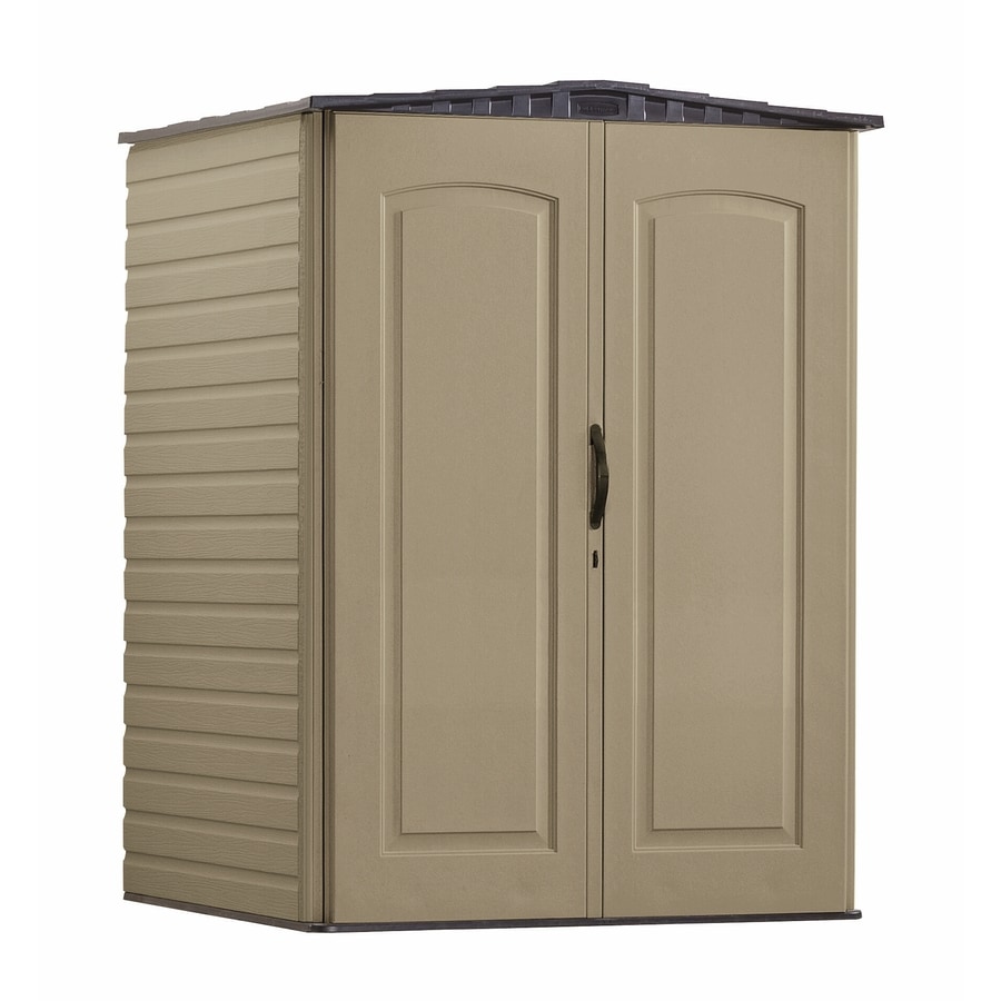 Shop Rubbermaid Roughneck Gable Storage Shed (Common: 5-ft ...