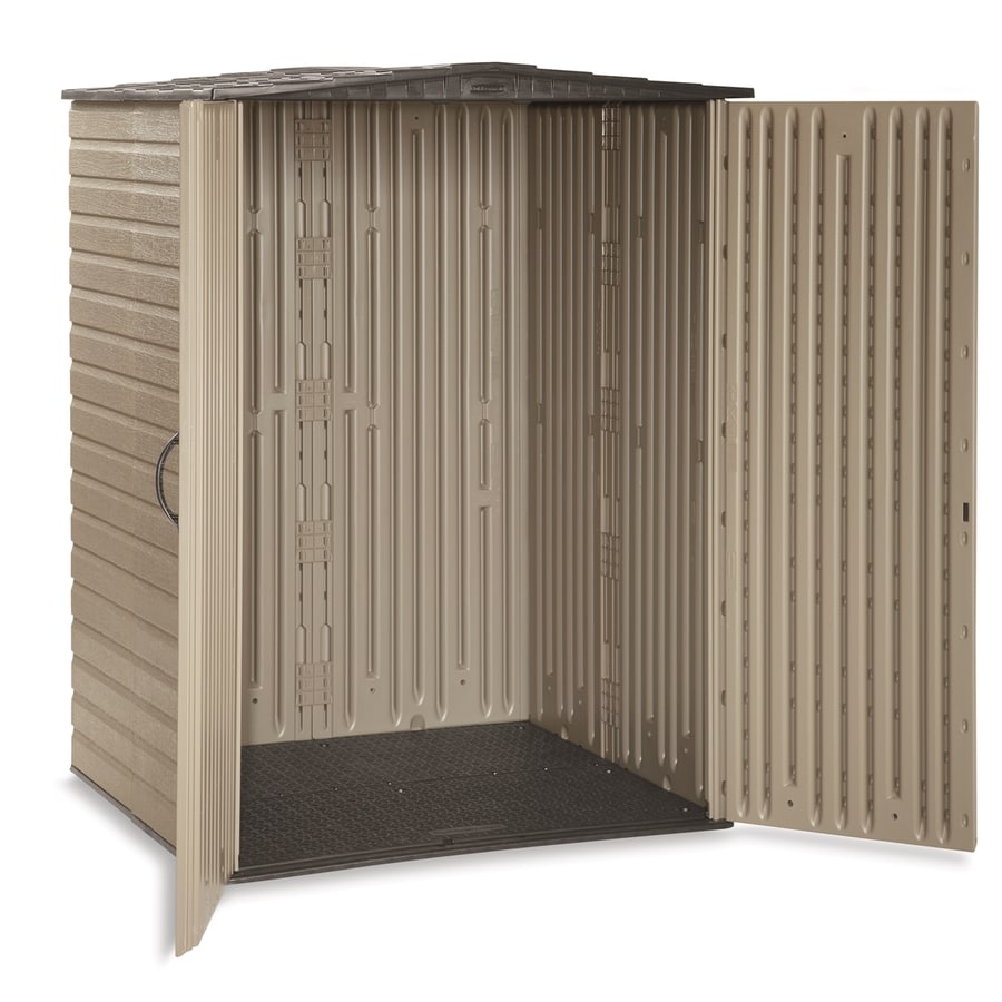 Rubbermaid 5ft x 4ft Gable Resin Storage Shed at