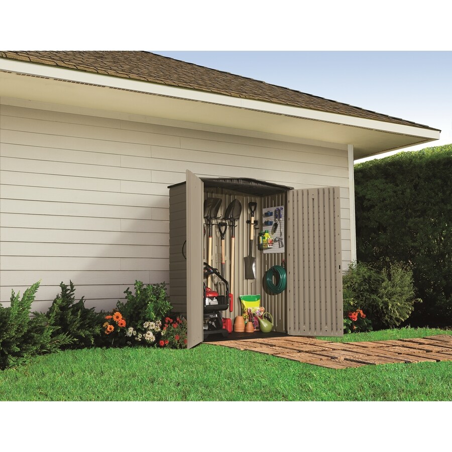 Rubbermaid 1824099 Vinyl-Resin-Storage-Buildings - View #3