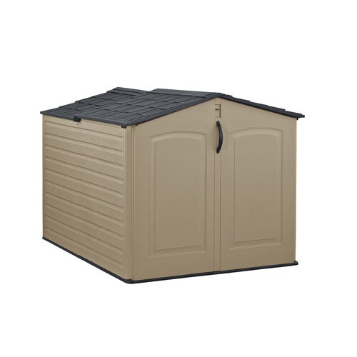 rubbermaid common: 5-ft x 6-ft; actual interior