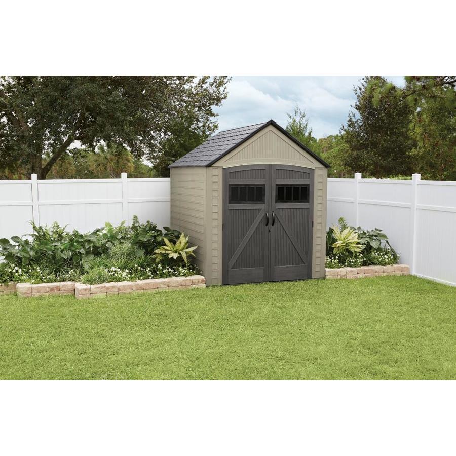 Rubbermaid Roughneck Modular Vertical Outdoor Storage Shed - RHP3667 