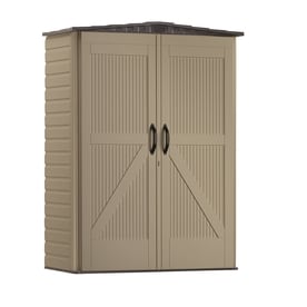 Rubbermaid Roughneck Gable Storage Shed (Common: 5-ft x 2-ft; Interior Dimensions: 4.33-ft x 2-ft)