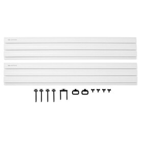 Rubbermaid FastTrack Garage 15-Piece Gray Multipurpose Wall Panel System