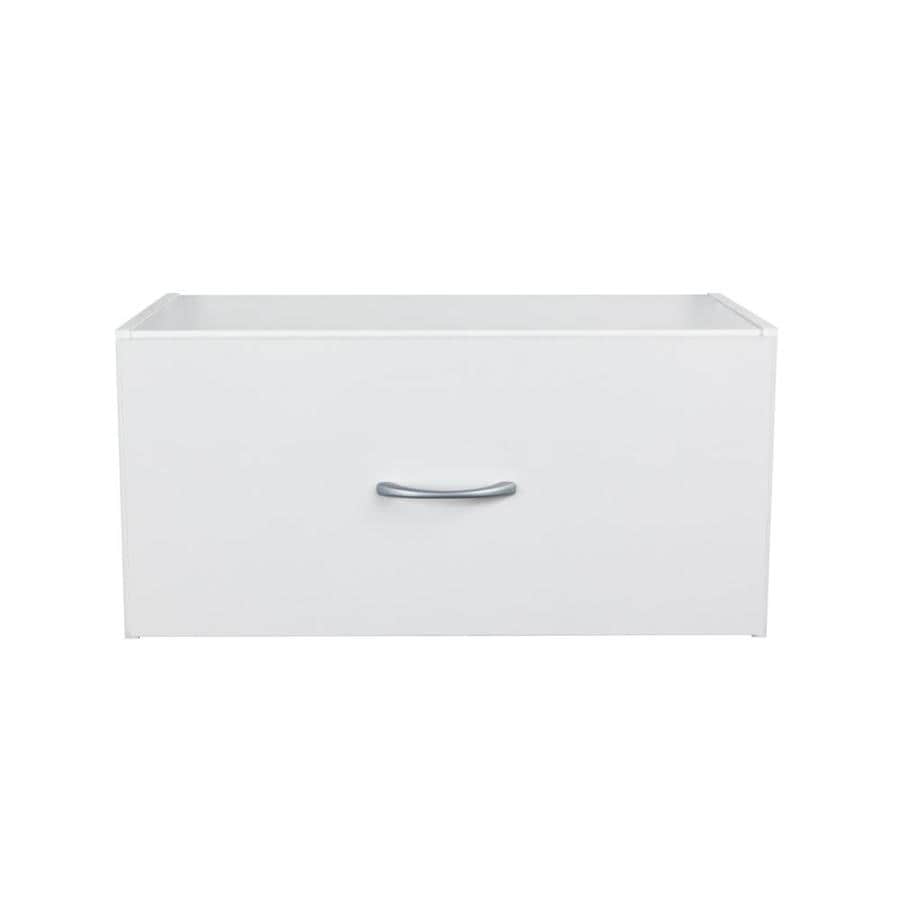 Rubbermaid Fasttrack Wood Drawer White At Lowes Com