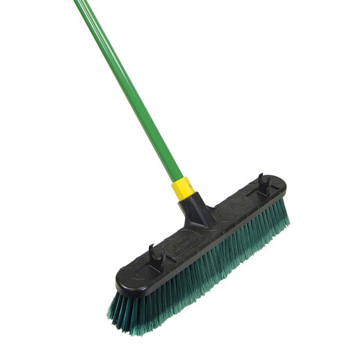Quickie BULLDOZER 18-in Poly Fiber Push Broom in the Brooms department ...