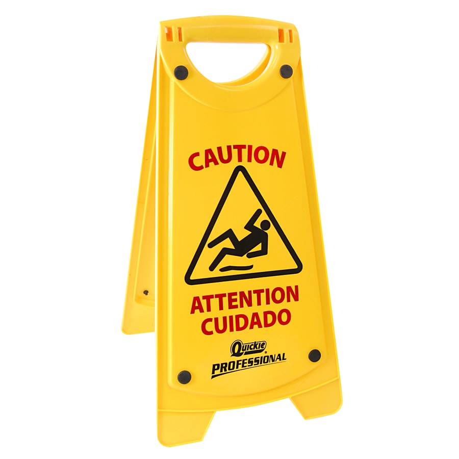 Quickie - Core Quickie 11150 Caution Wet Floor Sign