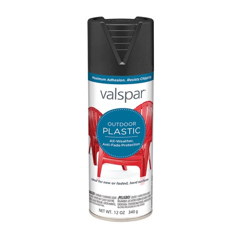 Valspar Gloss Black Spray Paint (Actual Net Contents: 12 ...