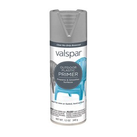 Valspar Outdoor Plastic Primer Fade Resistant Primer Spray Paint (Actual Net Contents: 12-oz)