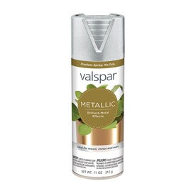 Valspar Silver Metallic Fade Resistant Enamel Spray Paint (Actual Net Contents: 11-oz)
