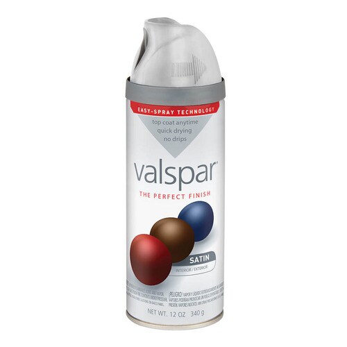 Valspar 12oz Metallic Silver Spray Paint in the Spray Paint department