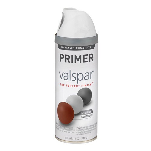 Valspar Flat White Spray Paint and Primer In One (Actual Net Contents ...