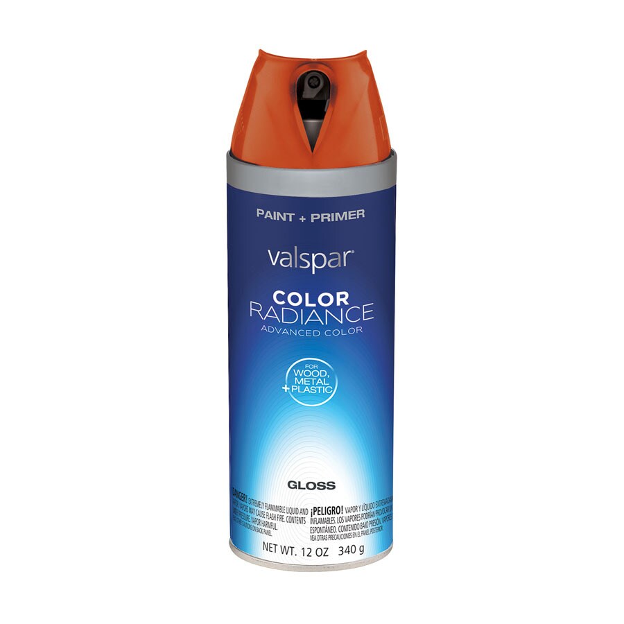 Valspar Orange Maple Indoor/Outdoor Spray Paint at