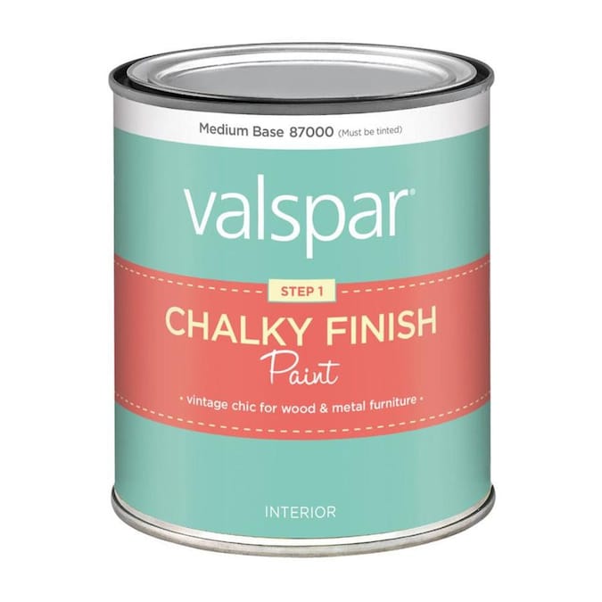 Valspar Chalky Paint Tint Base 1 In The Craft Department At Com - Chalk Paint Colors That Go Together