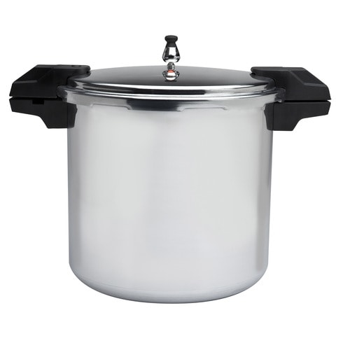 Mirro 22Quart Aluminum StoveTop Pressure Cooker in the StoveTop